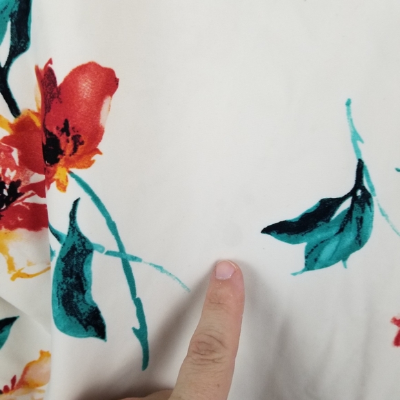 THYME | tie up floral flower maternity tankini swim top - Picture 5 of 6